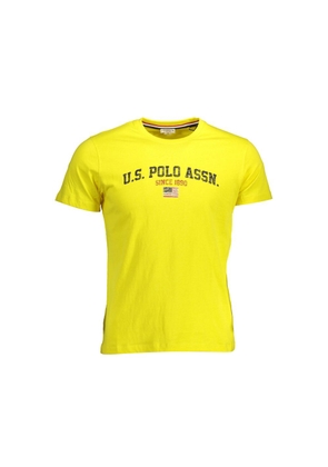 Yellow Cotton T-Shirt - XXL