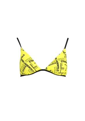 Karl Lagerfeld Yellow Elastane Swimwear - XS