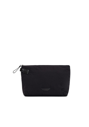 Black Nylon Clutch Bag