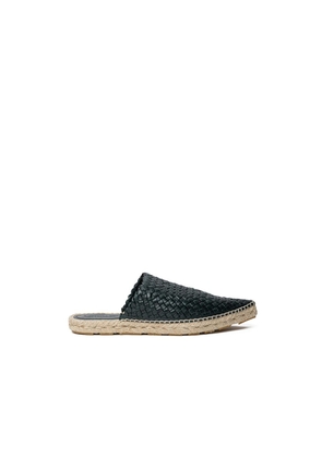 Green Leather Espadrille - EU40/US10
