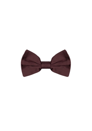 Burgundy Silk Ties & Bowty - One Size