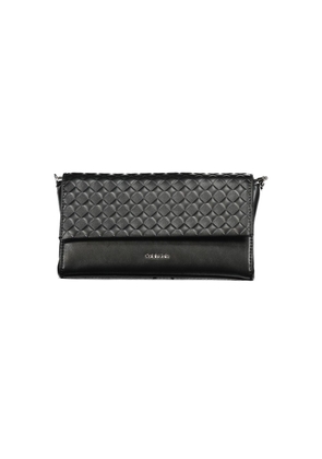 Black Polyester Handbag