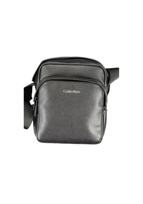 Black Polyester Shoulder Bag