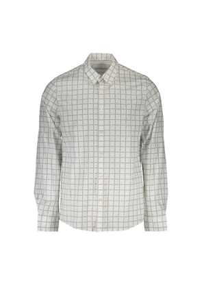 White Cotton Shirt - S