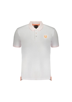 Gianmarco Venturi White Cotton Polo Shirt - XL