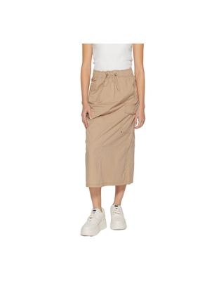 Beige Cotton Skirt - 46