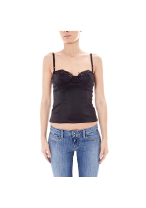 John Galliano Black Elastane Underwear - 44