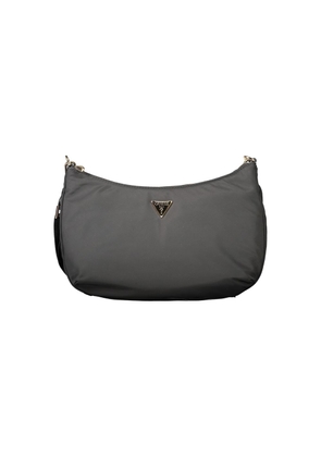 Black Polyester Handbag