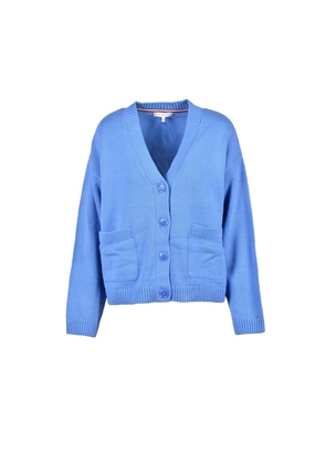 Blue Cotton Cardigan - L/XL