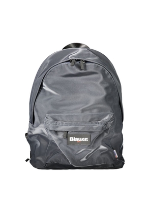 Blue Polyester Backpack