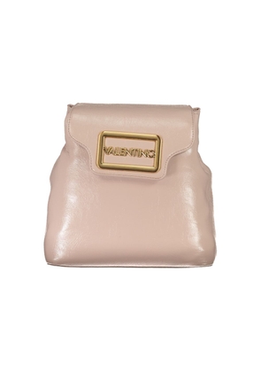 Pink Polyethylene Backpack