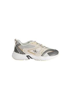 Beige Polyester Sneaker - EU40/US7