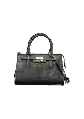 Guess Jeans Black Polyethylene Handbag