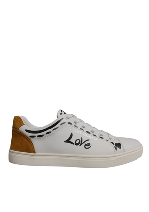 White Suede Leather Low Top Sneakers Shoes - EU39/US6