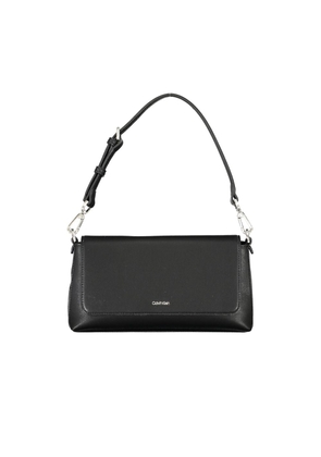 Black Polyester Handbag