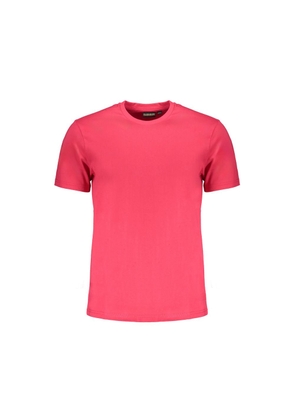 Pink Cotton T-Shirt - M