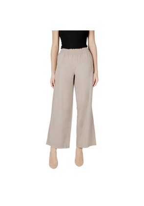 Only Beige Viscose Pant - L/32