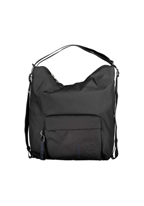 Black Polyester Handbag