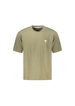 Green Cotton T-Shirt - XXL