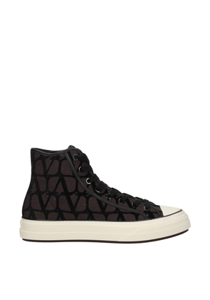 Valentino Garavani Brown Fabric High Tops - EU45/US12