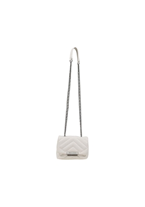 Armani Exchange White Polyester Handbag