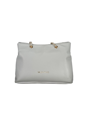 Gray Polyethylene Handbag