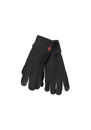 Ralph Lauren Black Nylon Glove - No Size