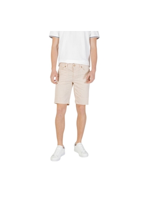Jeckerson Beige Cotton Bermuda - W34
