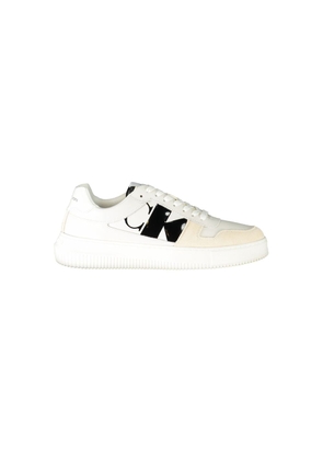 White Polyester Sneaker - EU40/US7