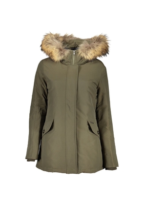 Green Cotton Jackets & Coat - XL
