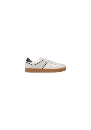 Tommy Hilfiger Jeans Cream Leather Sneaker - EU41/US8