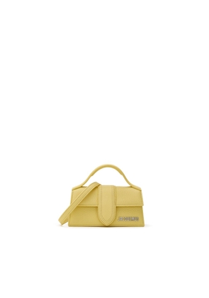 Jacquemus Yellow Leather Handbag