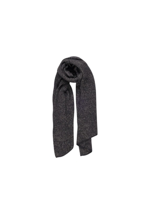 Black Recycled Polyester Scarf - One Size