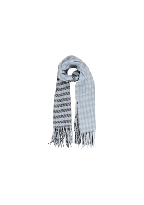 Blue Recycled Polyester Scarf - One Size