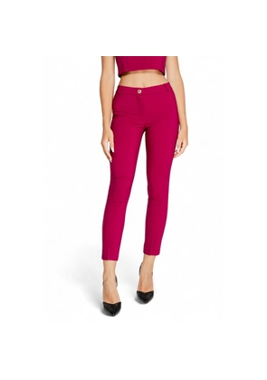 Bordeaux Polyester Jeans & Pant - XL