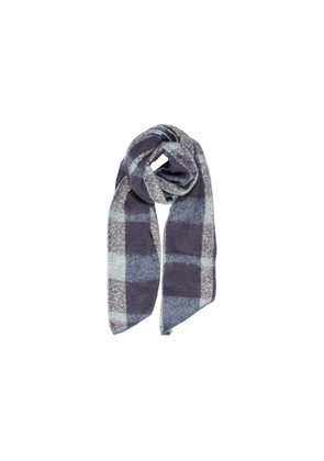 Turquoise Polyester Scarf - One Size