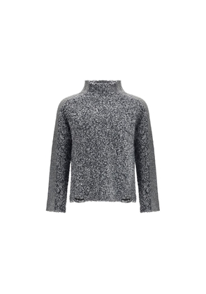 Diesel Gray Wool Sweater - L