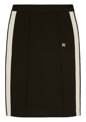 monogram midi skirt - 44 BLACK OFF WHITE