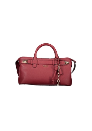 Guess Jeans Red Polyethylene Handbag