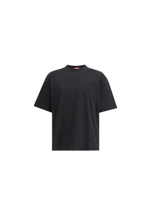 Diesel Black Cotton T-Shirt - L
