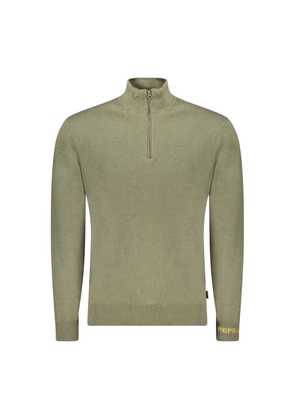 Pepe Jeans Green Cotton Sweater - S