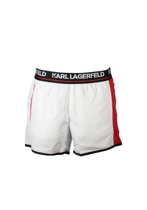 Karl Lagerfeld White Polyester Swimwear - S
