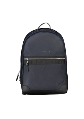 Blue Polyester Backpack