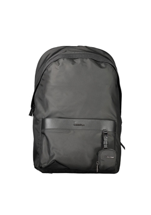 Black Polyester Backpack