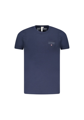 Blue Cotton T-Shirt - S