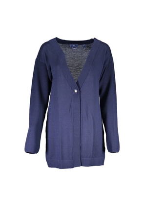 Blue Wool Sweater - XS