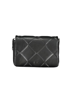 Black Polyester Handbag