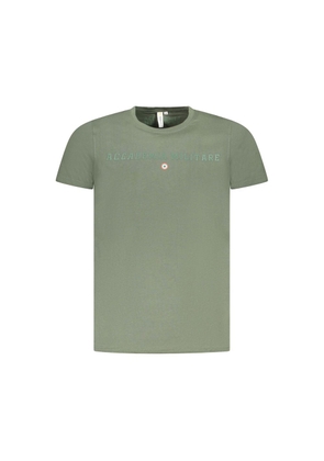 Green Cotton T-Shirt - S