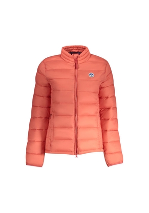 Pink Polyamide Jackets & Coat - XS