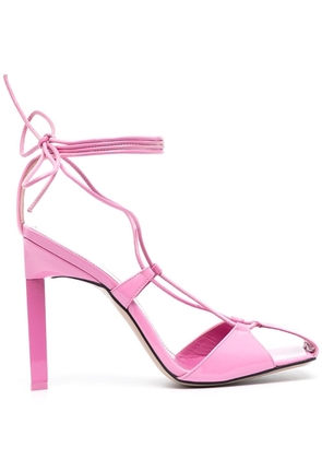 THE ATTICO  Adele 105mm sandals - 36 PINK
